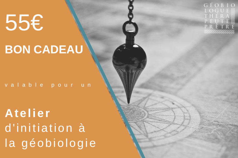 Bon cadeau atelier d'initiation a la geobiologie
