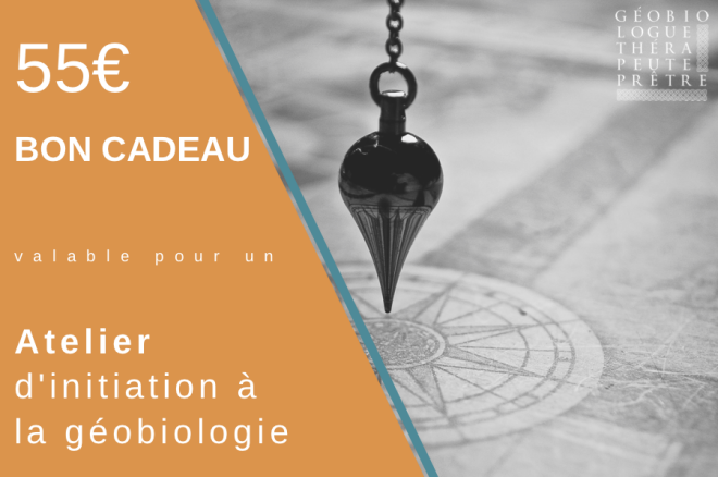 Bon cadeau atelier d'initiation a la geobiologie