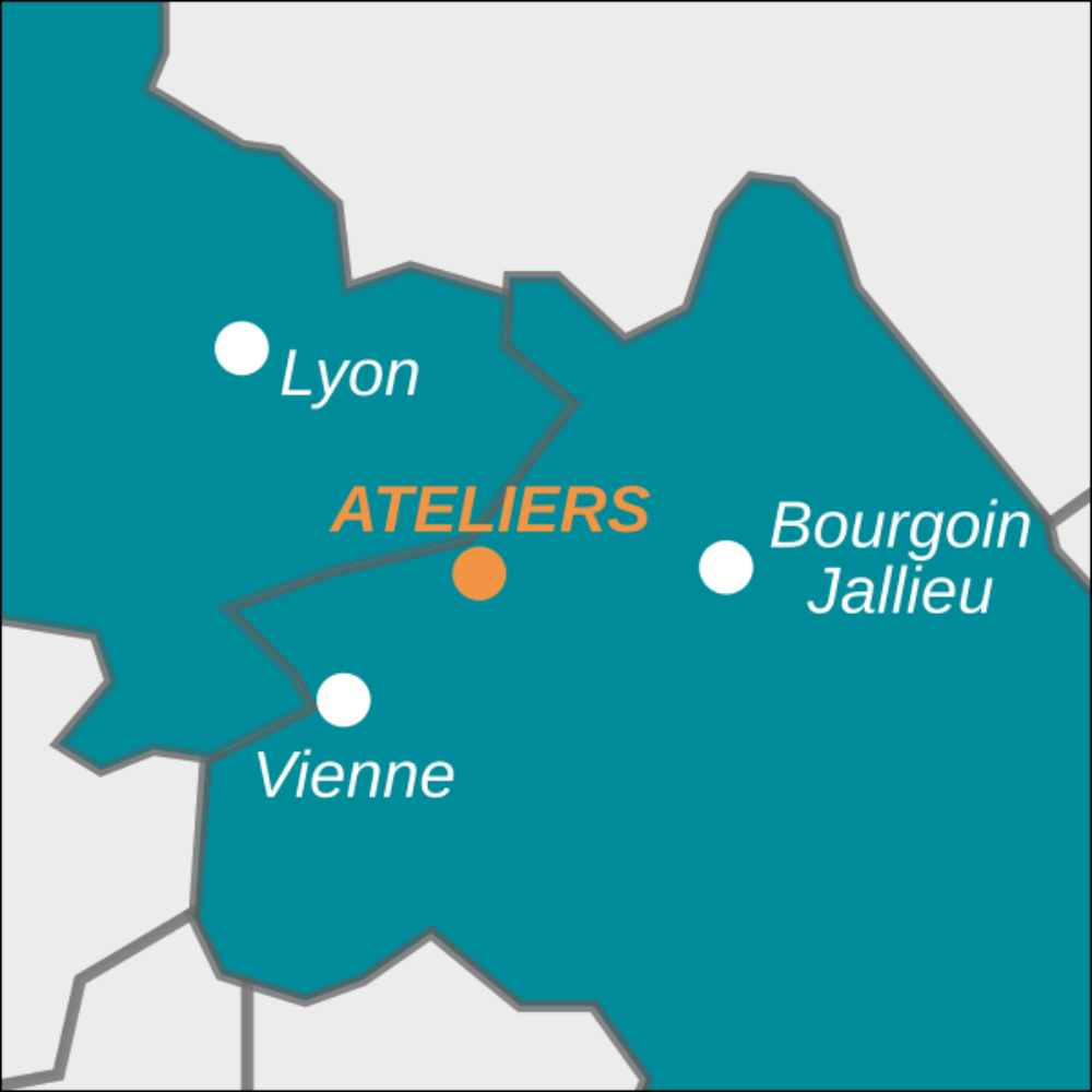 Géographie des ateliers
